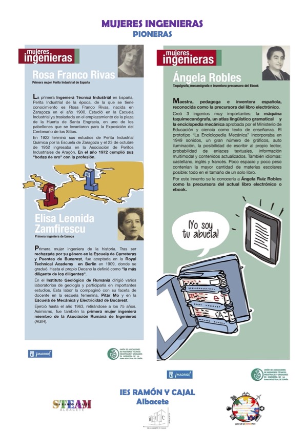 CARTELES PARA EL INSTI pioneras